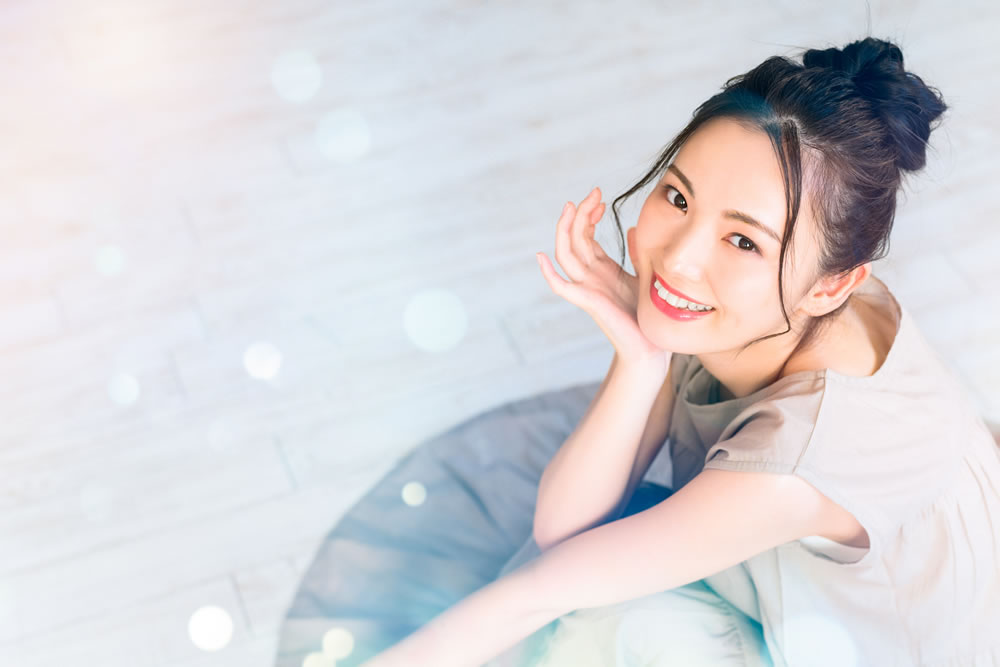 小顔になれる手術を受けた女性