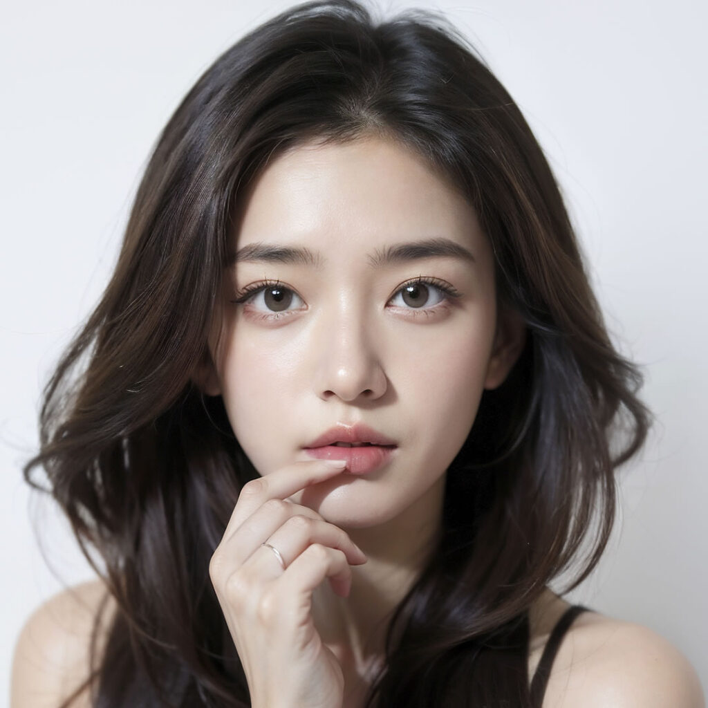 二重整形をした女性のイメージ