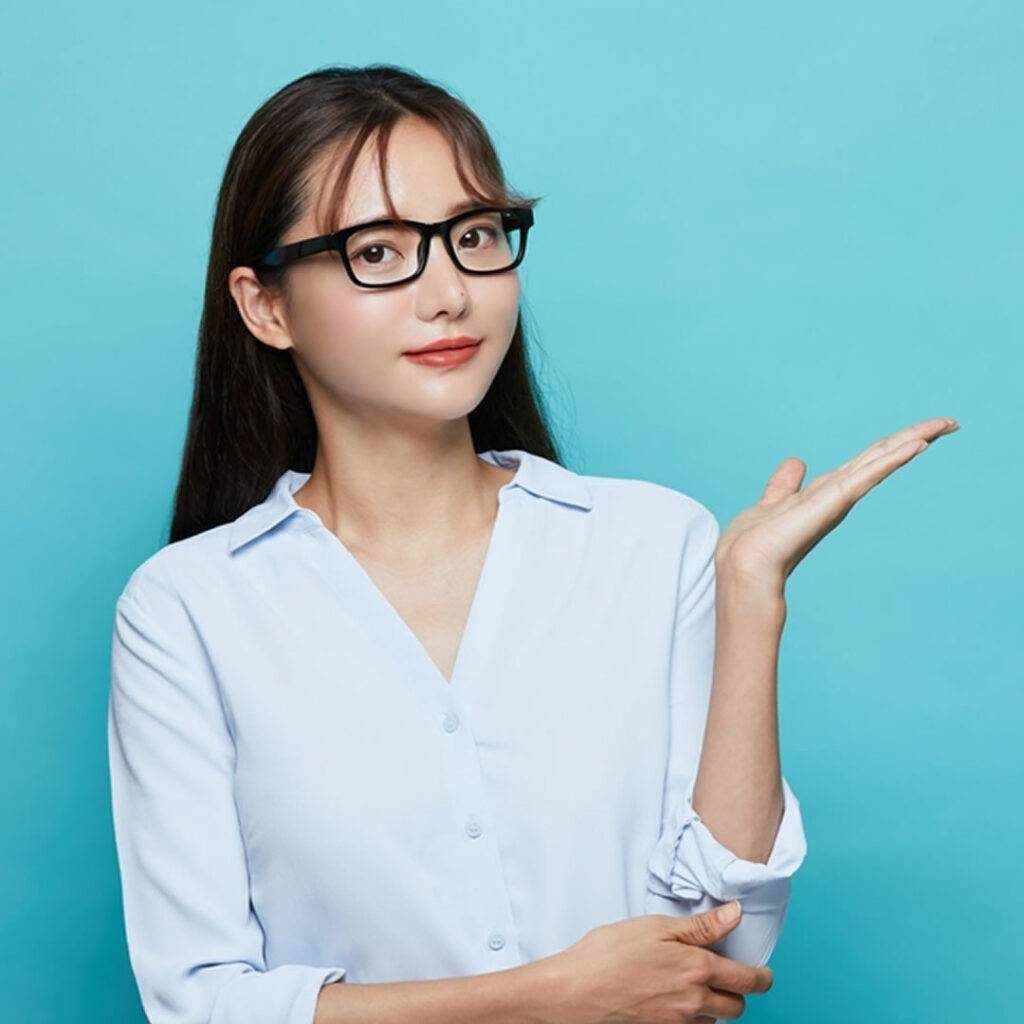 ボトックスには上手い・下手があるか説明している看護師