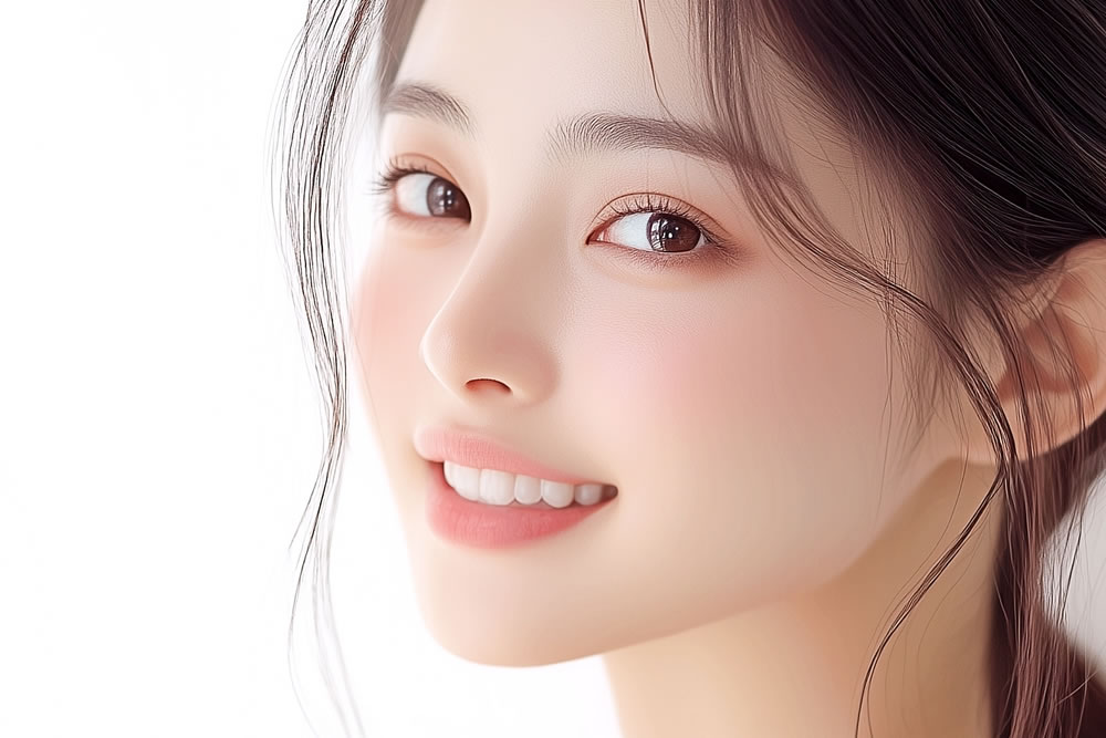 忘れ鼻の女性のイメージ