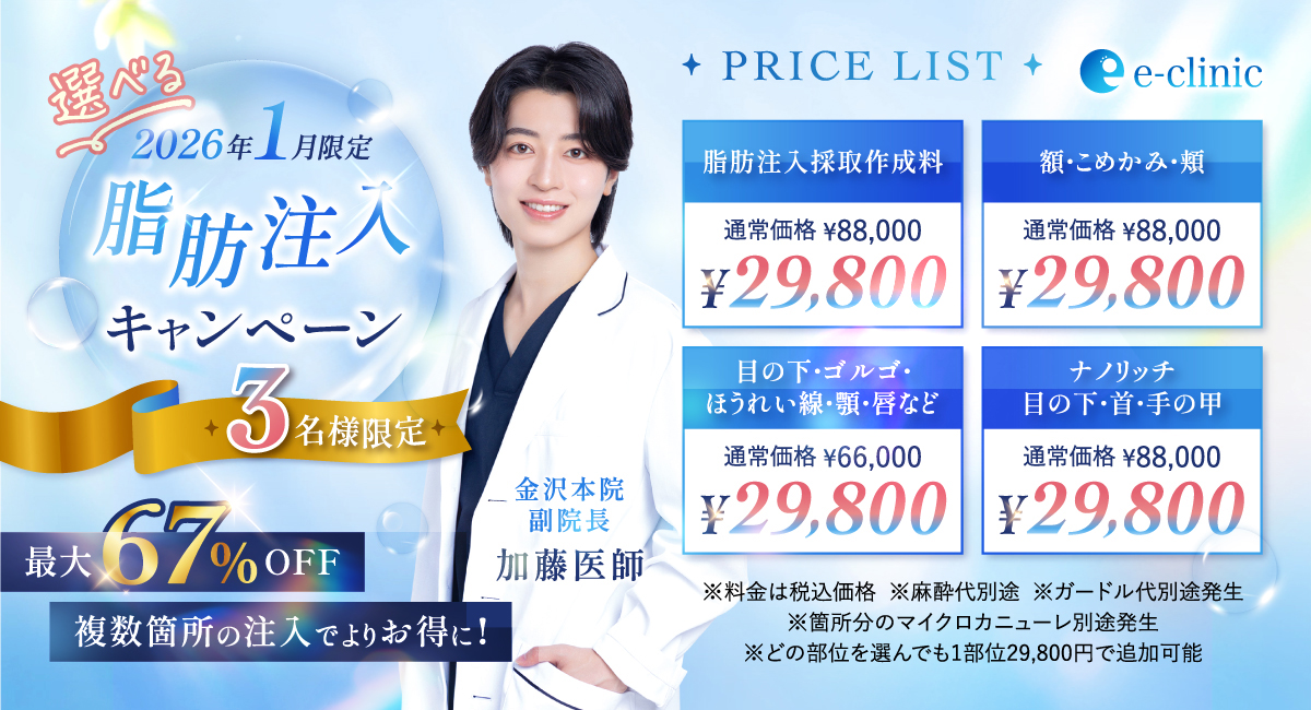 脂肪注入キャンペーンバナー